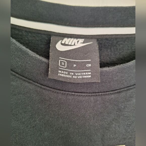 Nike Air Spell Out Crew Neck Pullover Sweater Mens Sz S - Picture 2 of 7